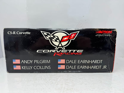 Action Racing #3 Dale Earnhardt GM 2001 Corvette C5R RACED VERSION 1:18 Diecast