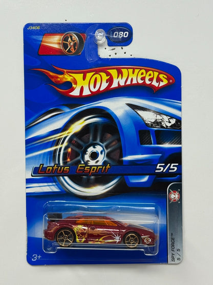 Hot Wheels Spy Force Lotus Esprit 1;64 Diecast Red