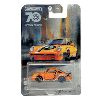 Matchbox 70 Years Porsche 911 Turbo 1:64 Diecast