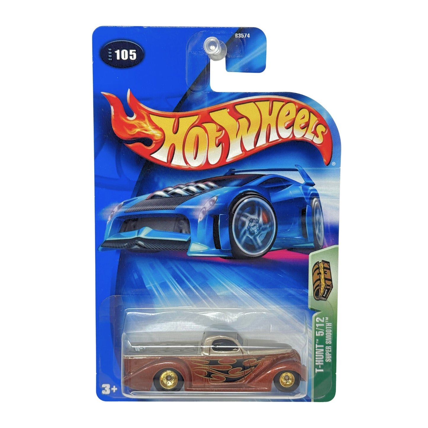 Hot Wheels Treasure Hunt Super Smooth Real Riders 1:64 Diecast