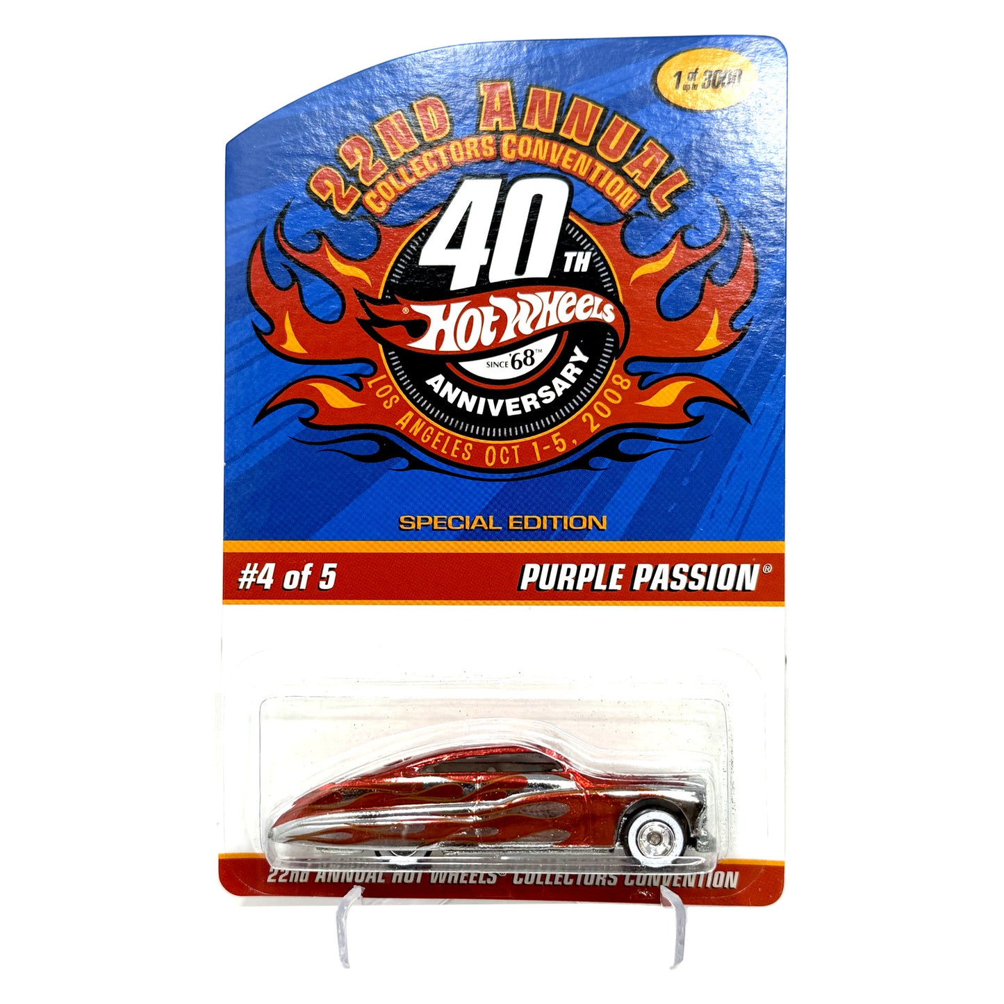 Hot Wheels 2008 22nd Annual Collectors Convention Purple Passion 1:64 Diecast