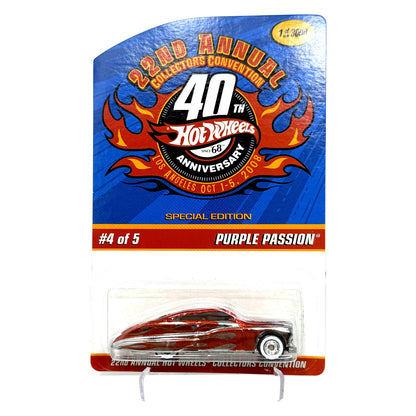 Hot Wheels 2008 22nd Annual Collectors Convention Purple Passion 1:64 Diecast