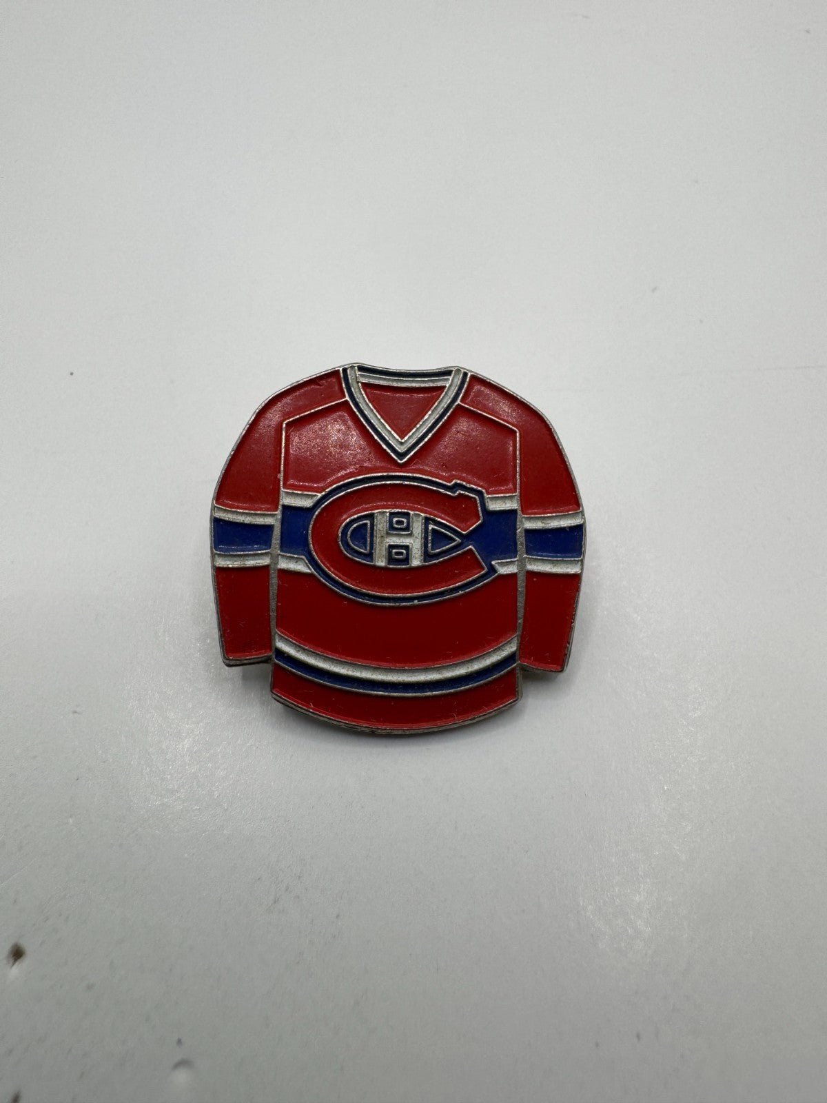 Montreal Canadiens Red Jersey NHL Hockey Lapel Pin