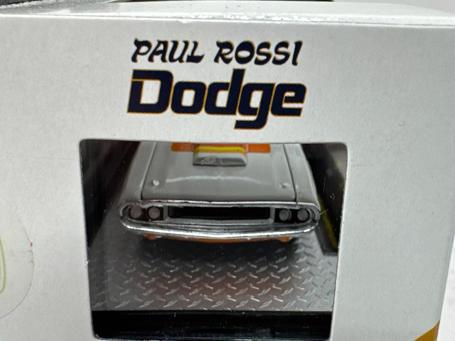 M2 Machines 1970 Dodge Challenger T/A Paul Rossi Drag Car 1:64 Diecast Auto'd
