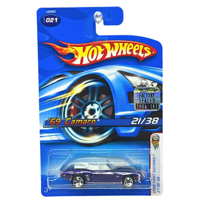 Hot Wheels First Editions 1969 Chevy Camaro 1:64 Diecast Factory Sealed
