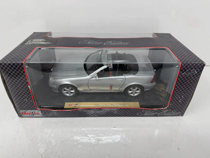 Maisto Mercedes-Benz SLK Silver Series 1:18 Diecast