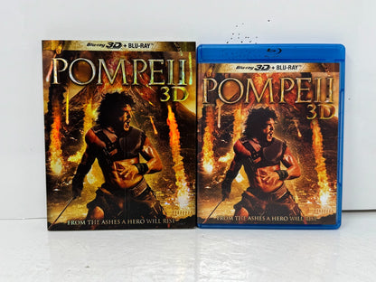 Pompeii (3D Blu-ray) Kit Harington Action Adventure Historical Epic