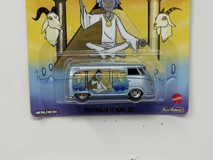 Hot Wheels Premium Rick and Morty Volkswagen T1 Panel Bus 1:64 Real Riders