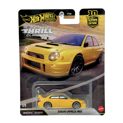 Hot Wheels Premium Thrill Climbers Subaru Impreza WRX 1:64 Diecast