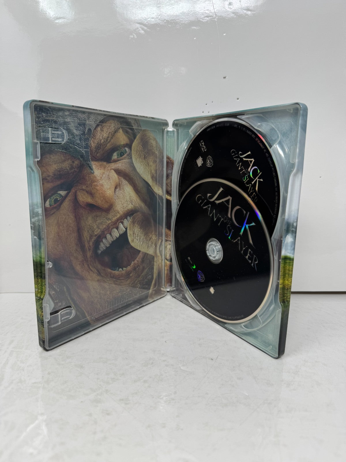 Jack the Giant Slayer (Blu-ray) Steelbook Nicholas Hoult Fantasy Good Shape!!!