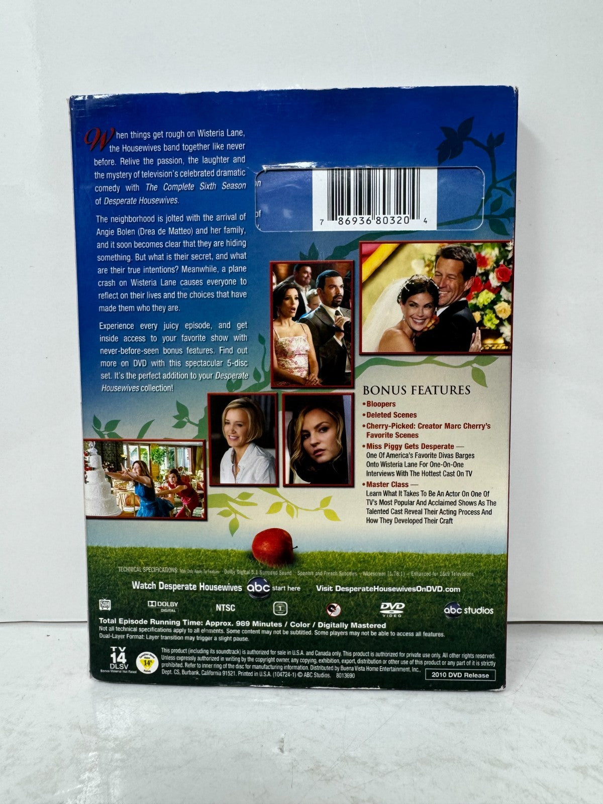 Desperate Housewives: Season 6 (DVD) TV Series Good Condition!!!