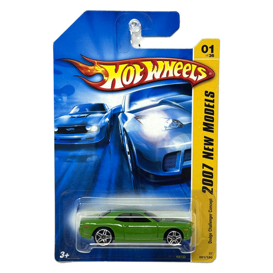 Hot Wheels New Models Dodge Challenger Concept 1:64 Diecast Green