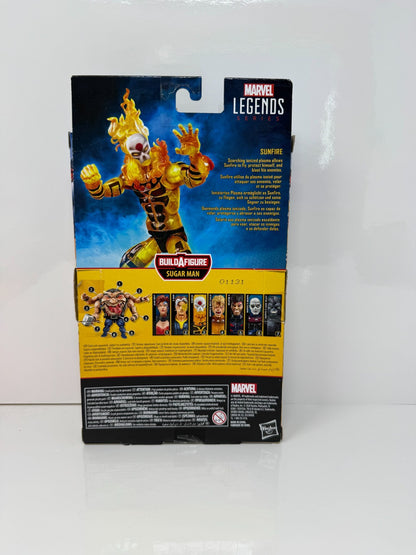 Marvel Legends X-Men Sunfire Action Figure w/ Sugar Man BAF Piece