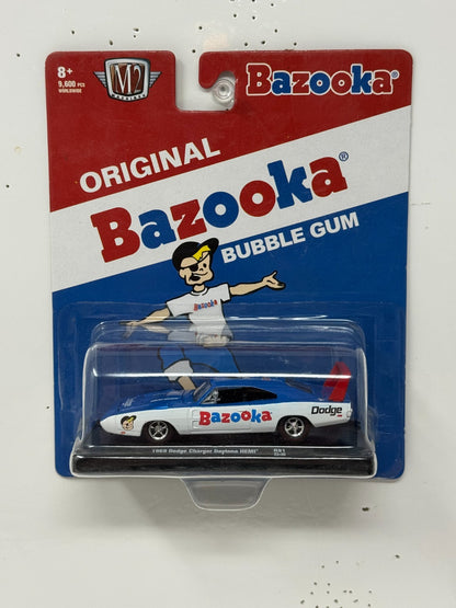 M2 Machines Bazooka Bubble Gum 1969 Dodge Charger Daytona Hemi 1:64 Diecast