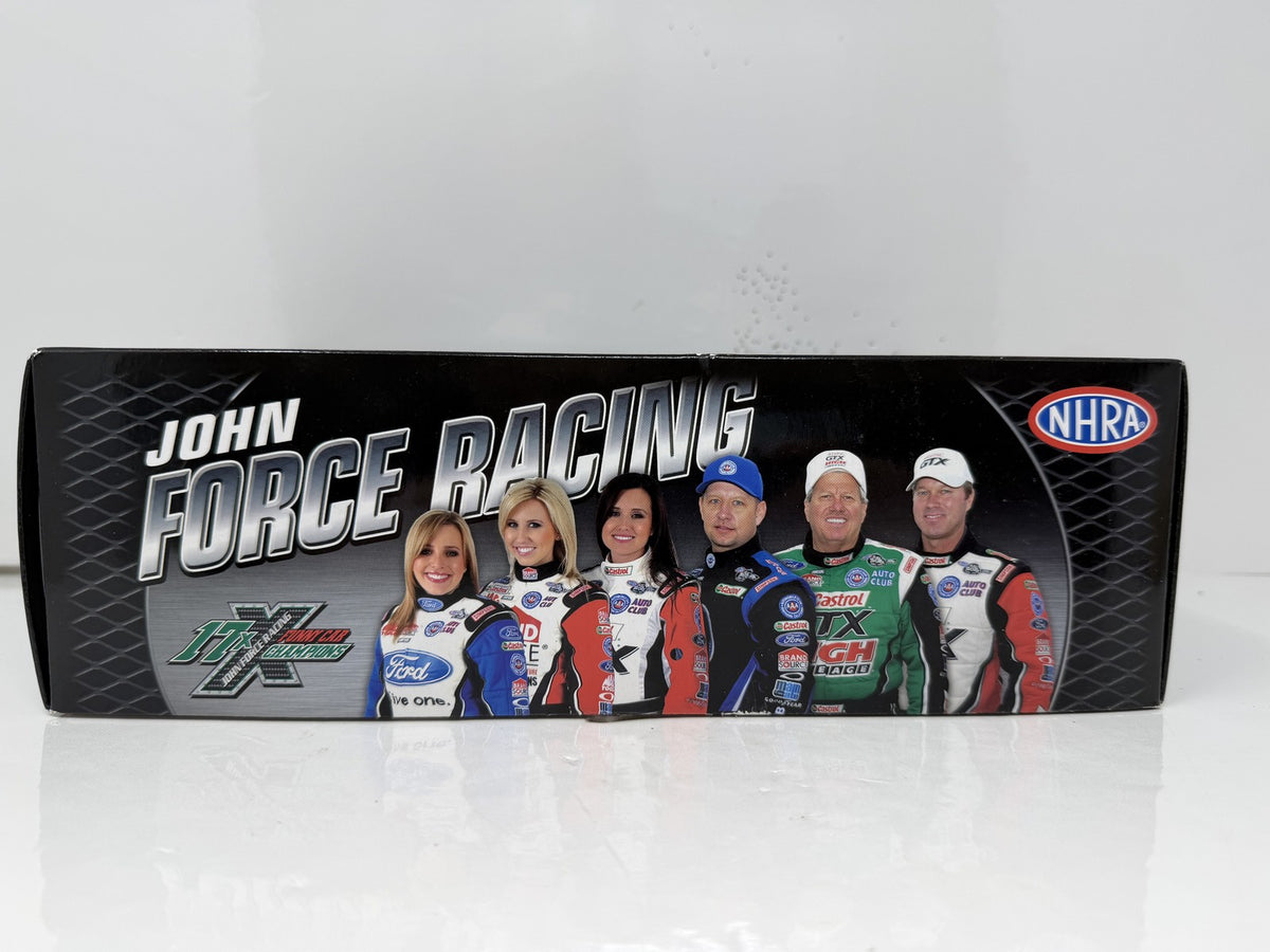 Action NHRA Mike Neff Castrol 2011 Ford Mustang Color Chrome 1:24 Diecast