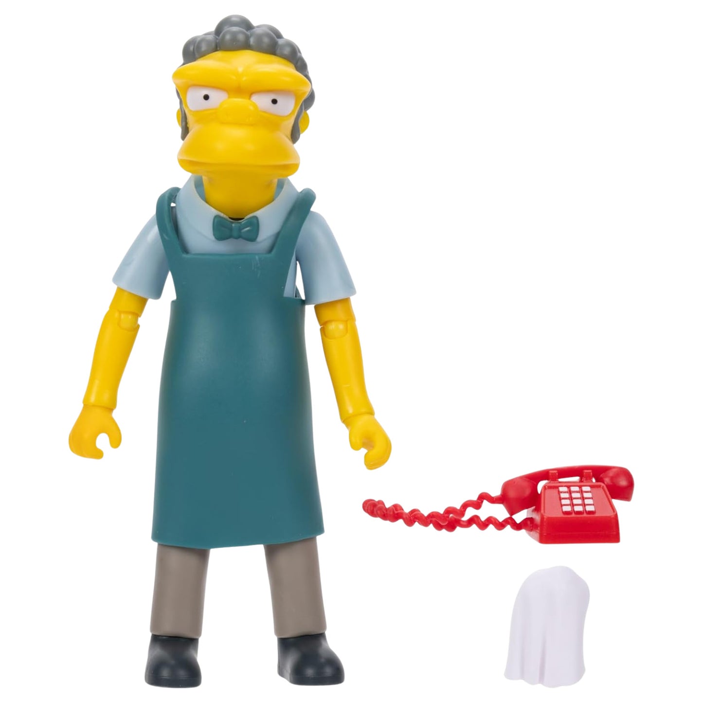 Jakks Pacific The Simpsons Moe Szyslak Tavern Figure with Phone Action Figure