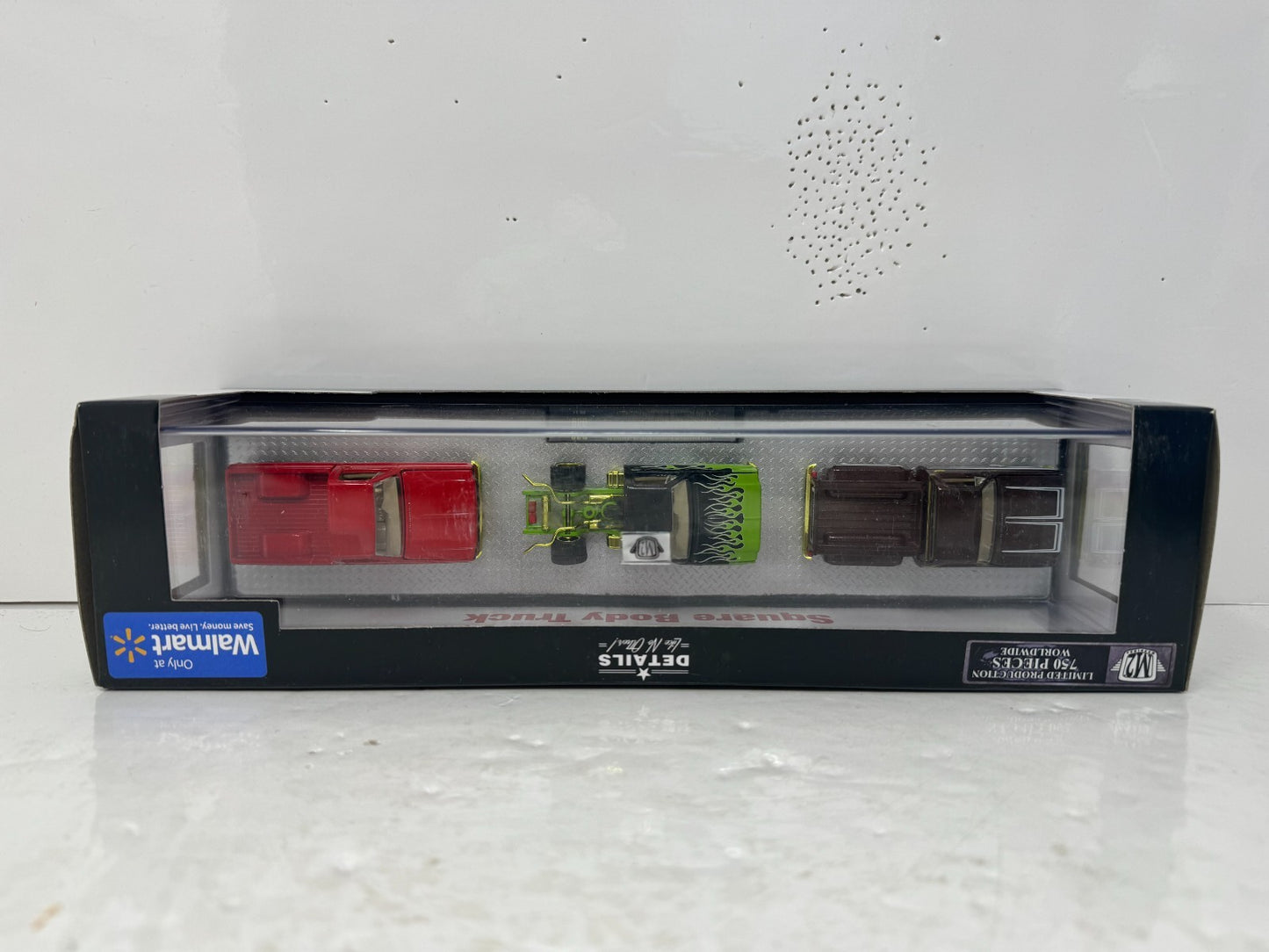M2 Machines Square Body Truck Chevrolet GMC 3 Truck CHASE Set 1:64 Diecast