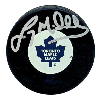 Lanny McDonald Toronto Maple Leafs Signed NHL Autograph Puck Silver Auto