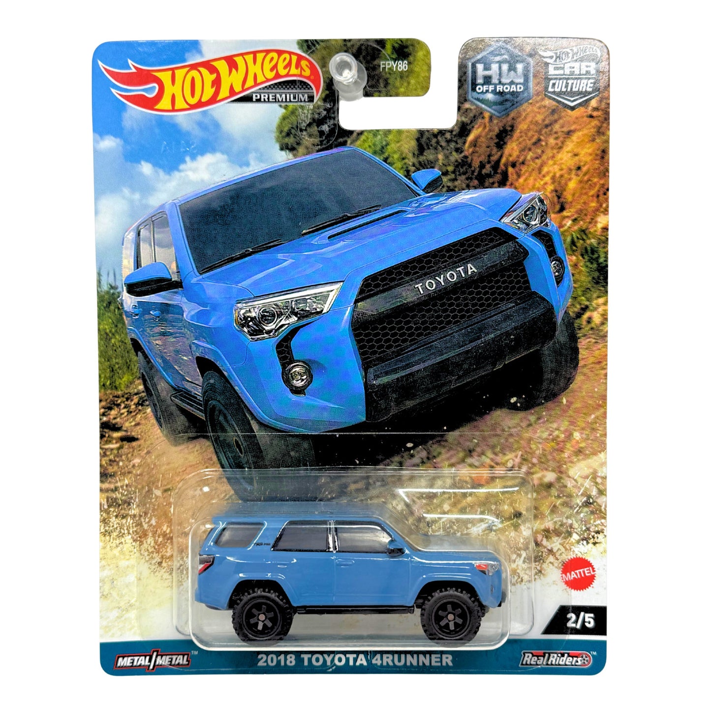 Hot Wheels Premium HW Off Road 2018 Toyota 4Runner 1:64 Diecast