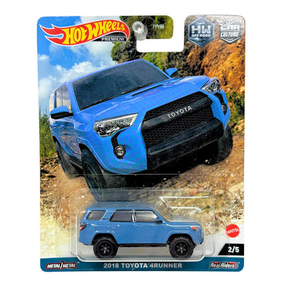 Hot Wheels Premium HW Off Road 2018 Toyota 4Runner 1:64 Diecast