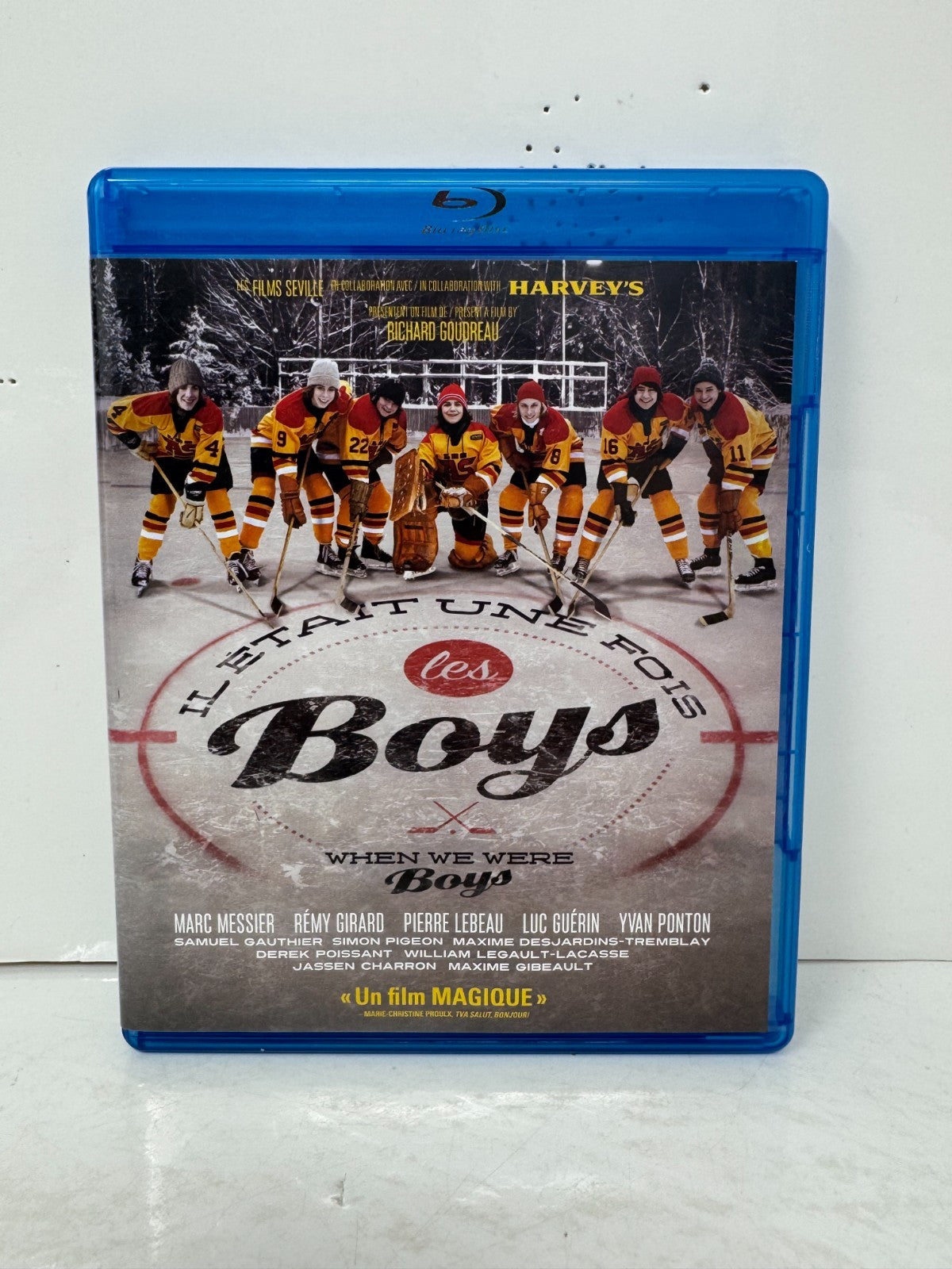 Il était une fois les boy (Blu-ray) Marc Messier Hockey Comedy Good Condition!!!
