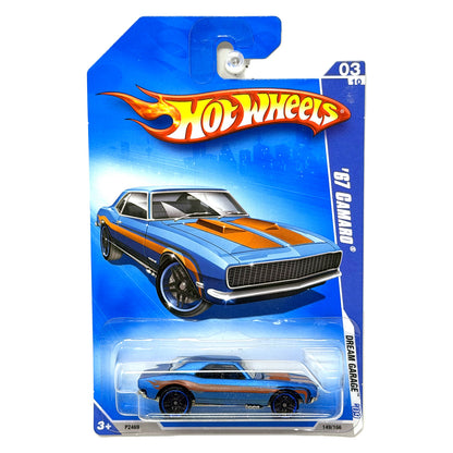 Hot Wheels Dream Garage 1967 Chevrolet Camaro 1:64 Diecast Blue