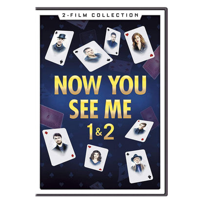 Now You See Me 1&2 (DVD) Jesse Eisenberg Crime Thriller New and Sealed!!!