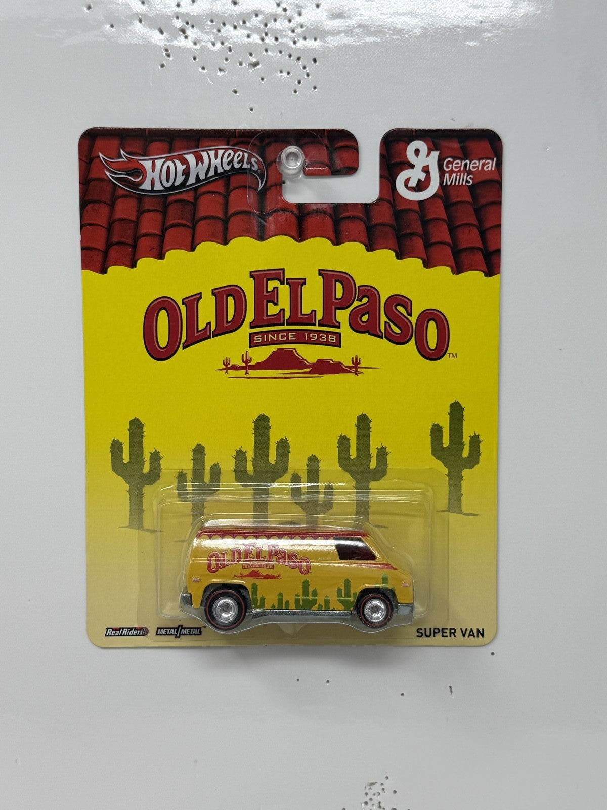 Hot Wheels General Mills Old El Paso Super Van 1:64 Diecast Real Riders