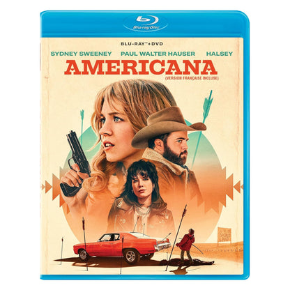 Americana (Blu-ray) Sydney Sweeney Thriller New and Sealed!!!