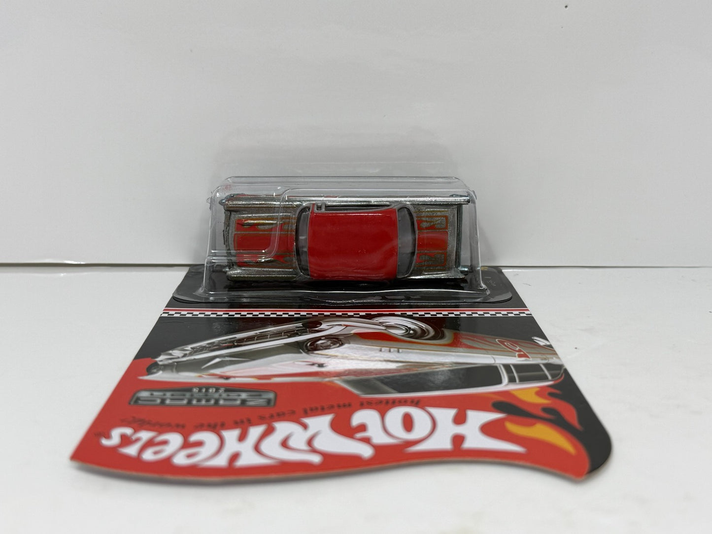 Hot Wheels 2015 Zamac Edition 1957 Chevy Bel Air Walmart Mail In 1:64 Diecast