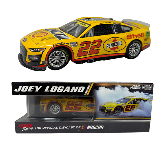Lionel Nascar #22 Joey Logano Shell Pennzoil Champion 2022 Mustang 1:24 Diecast