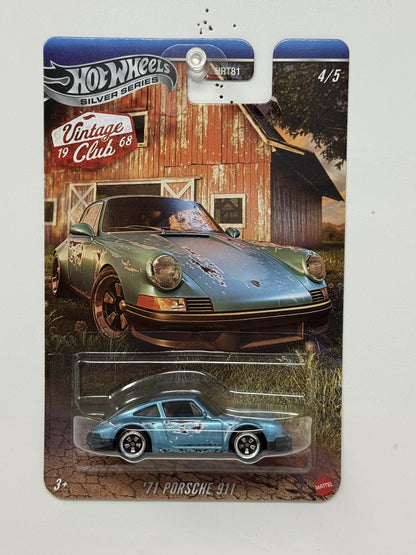 Hot Wheels Vintage Club 1971 Porsche 911 1:64 Diecast