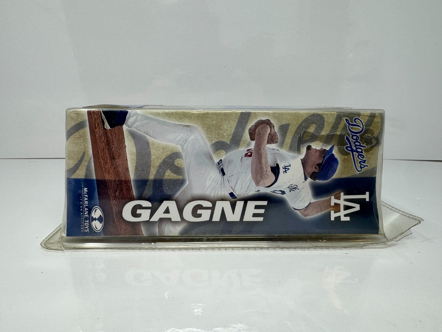 McFarlane MLB Eric Gagne Los Angeles Dodgers Figure Autographed JSA Certified