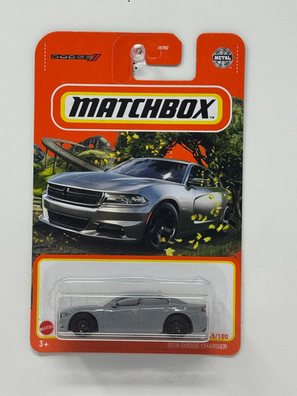 Matchbox 2018 Dodge Charger 1:64 Diecast Gray