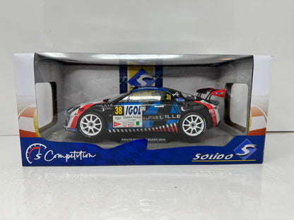 Solido Alpine A110 RGT Rallye Du Mont Blanc #38 1:18 Diecast