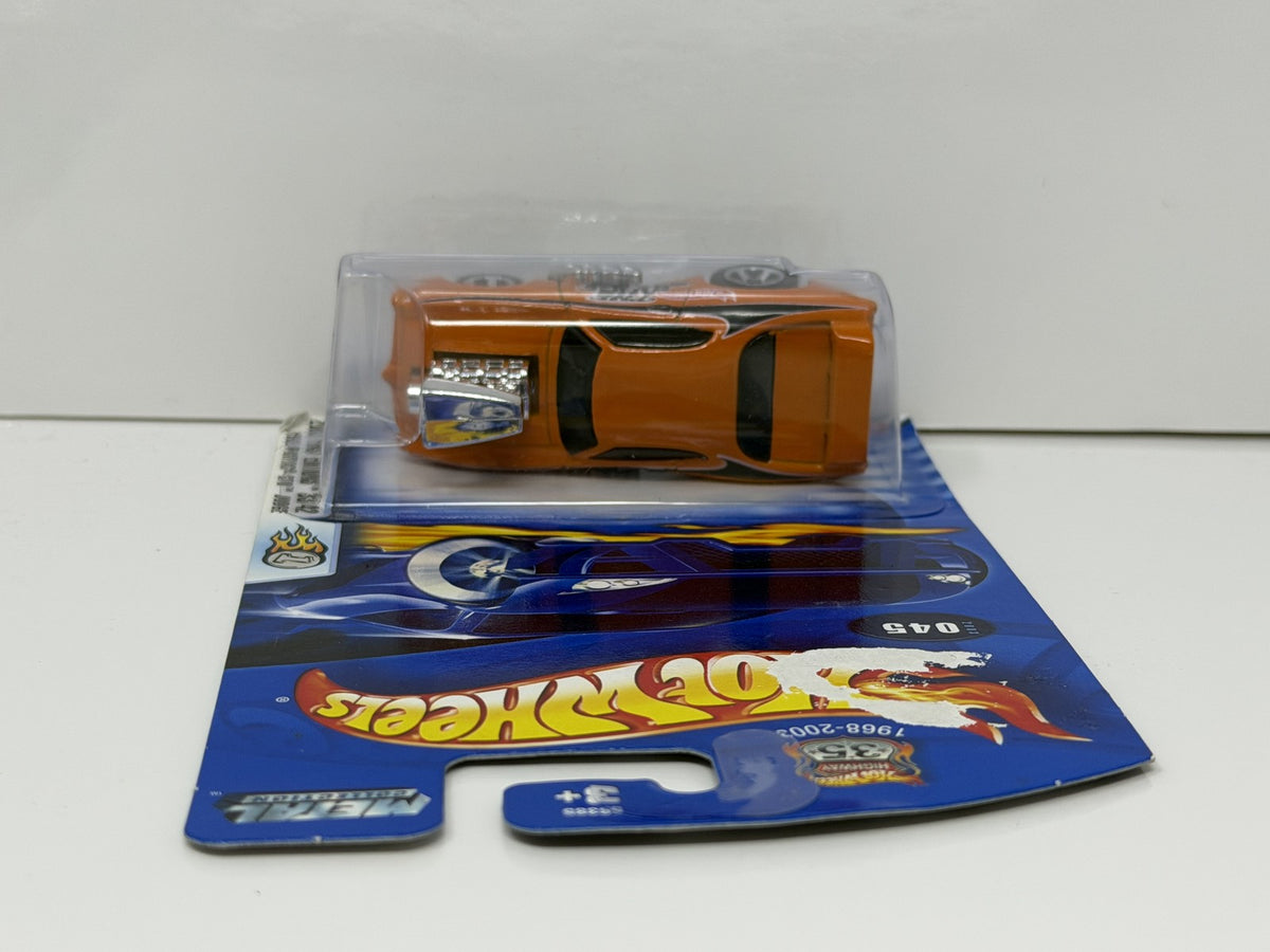 Hot Wheels 2003 First Editions 1969 Pontiac GTO Judge 1:64 Diecast Orange V2