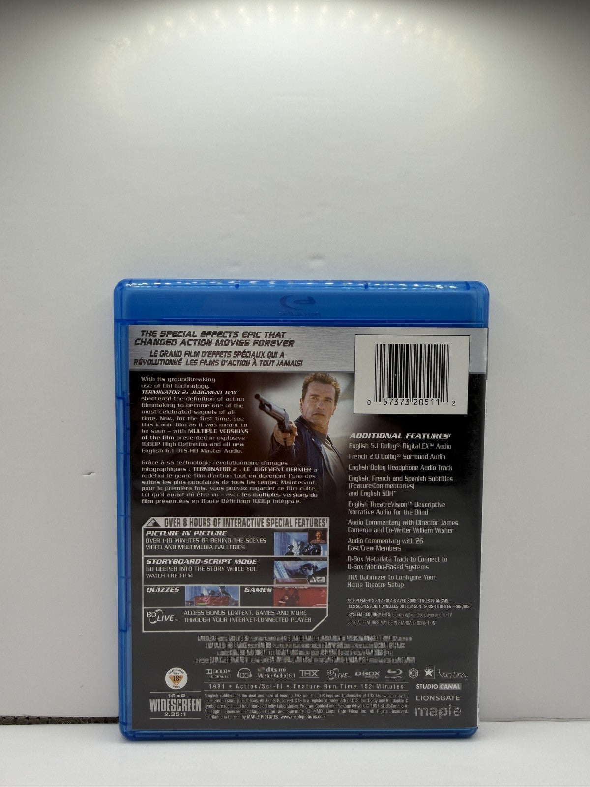 Terminator 2 Judgment Day Skynet Edition (Blu-ray) Arnold Schwarzenegger