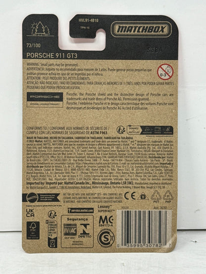 Matchbox Porsche 911 GT3 1:64 Diecast