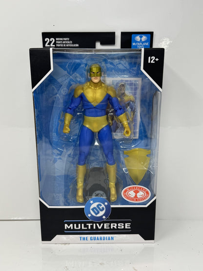 McFarlane DC Multiverse The Guardian Action Comics Platinum Edition Figure
