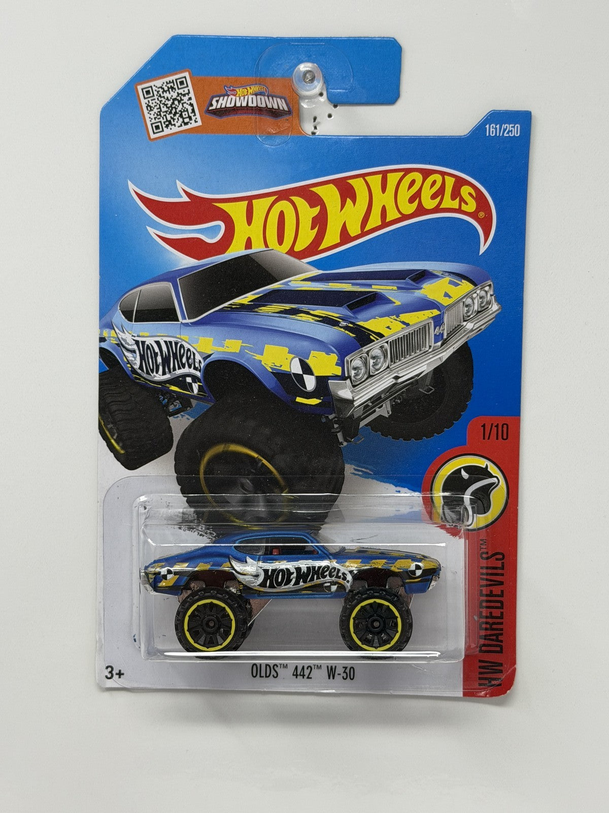 Hot Wheels HW Daredevils Oldsmobile 442 W-30 1:64 Diecast Blue