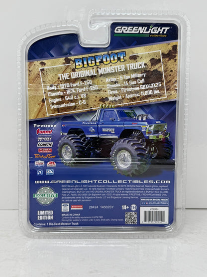 Greenlight Bigfoot 1974 Ford F-250 #1 The Original Monster Truck 1:64 Diecast