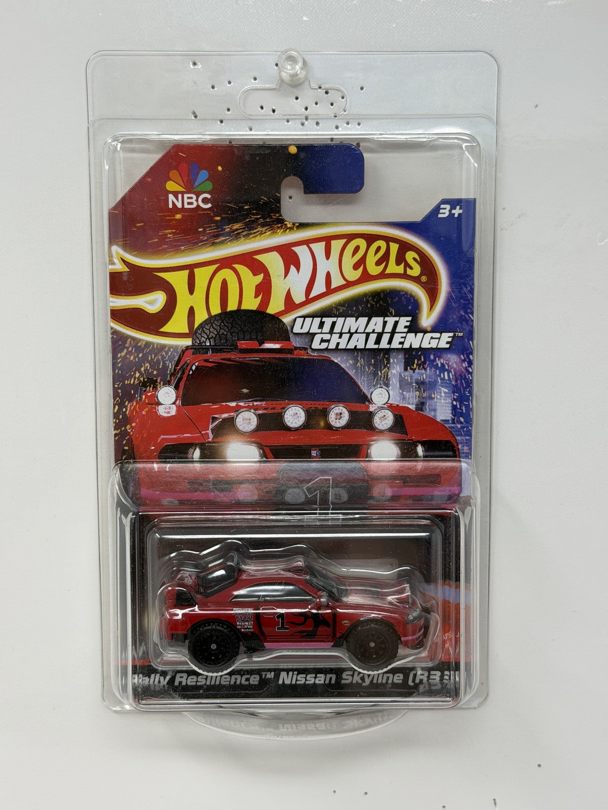 Hot Wheels Ultimate Challenge Rally Resilience Nissan Skyline R33 Diecast