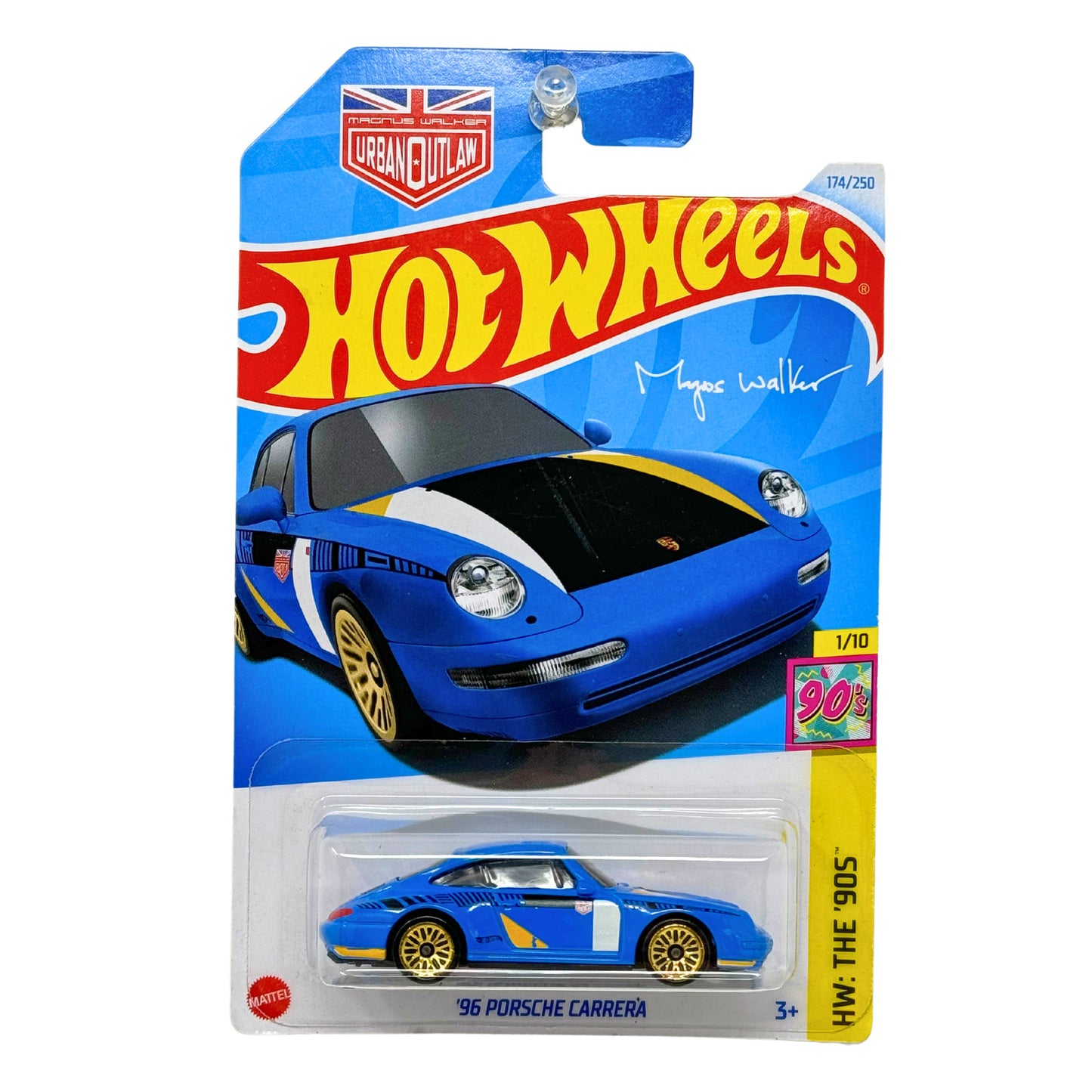 Hot Wheels HW The 90s 1996 Porsche Carrera 1:64 Diecast