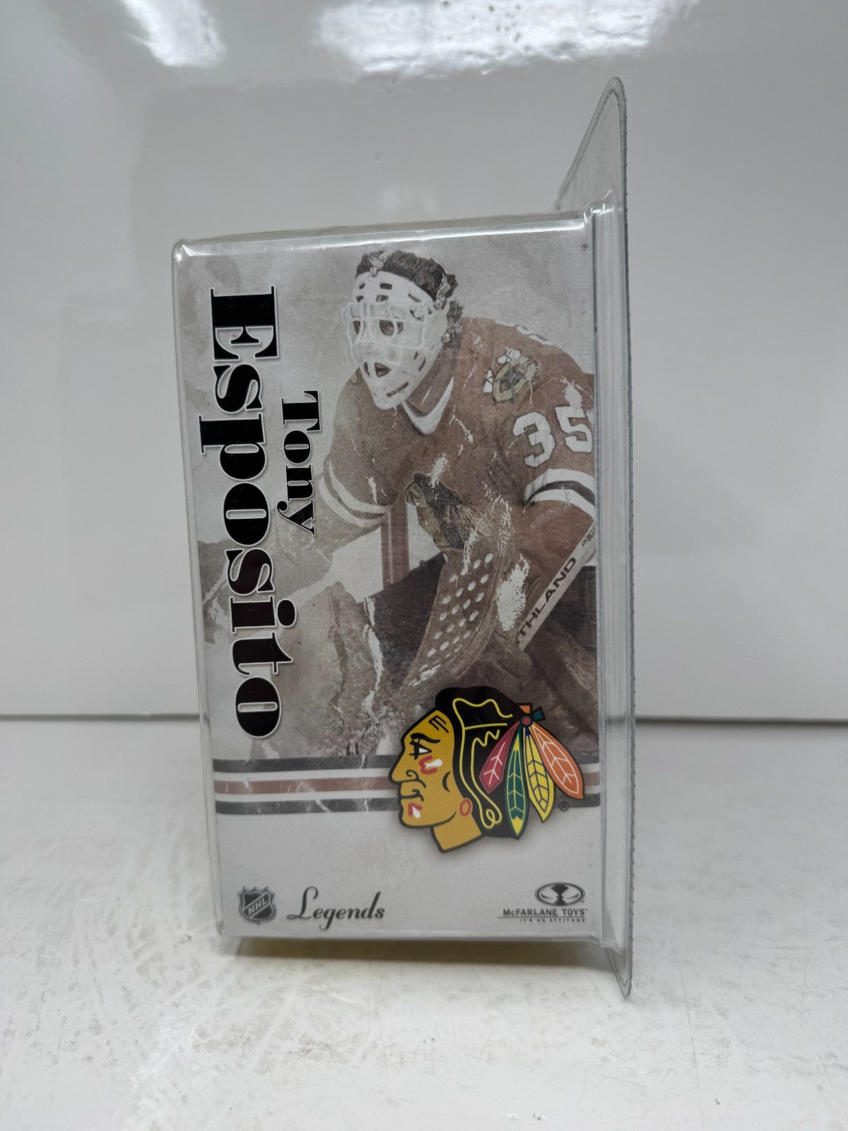 McFarlane NHL Tony Esposito Chicago Blackhawks Legends Series 3 Figure