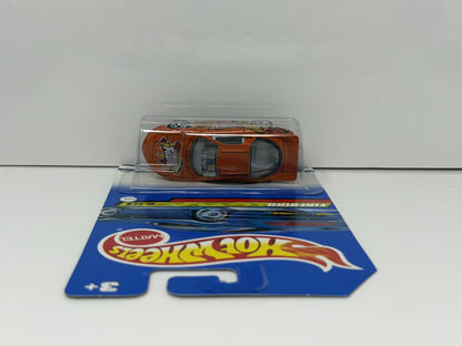 Hot Wheels Firebird Yip's BBQ Cheesy Potato Chips 1:64 Diecast Orange