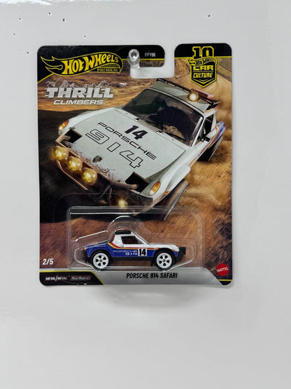 Hot Wheels Premium Thrill Climbers Porsche 914 Safari 1:64 Diecast