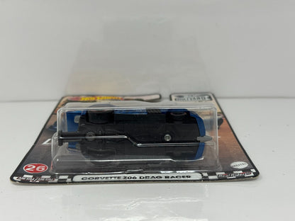 Hot Wheels Premium Boulevard #26 Corvette Z06 Drag Racer 1:64 Diecast