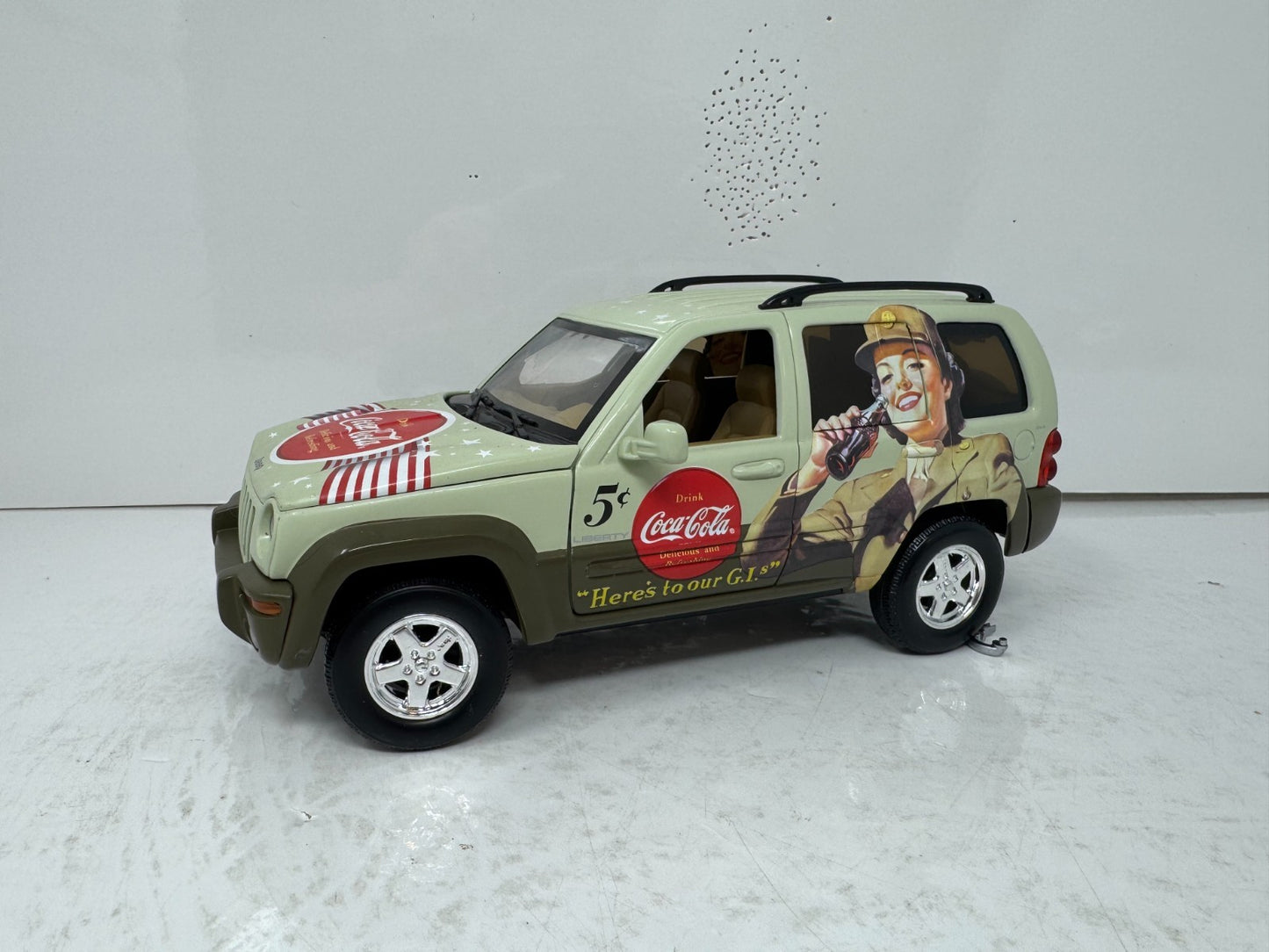 Matchbox Collectibles Coca-Cola 2002 Jeep Liberty 1:18 Diecast