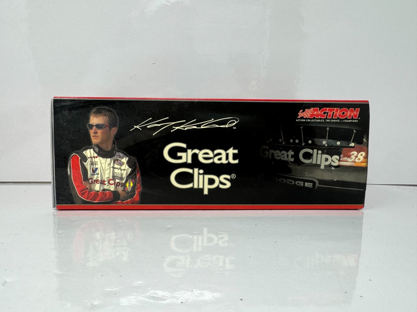 Action NASCAR Kasey Kahne #38 Great Clips 2004 Dodge Intrepid 1:24 Diecast
