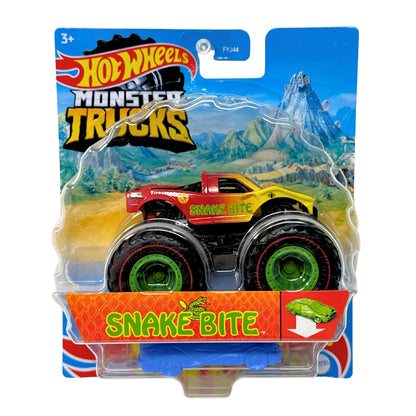 Hot Wheels Monster Trucks Treasure Hunt Snake Bite 1:64 Diecast